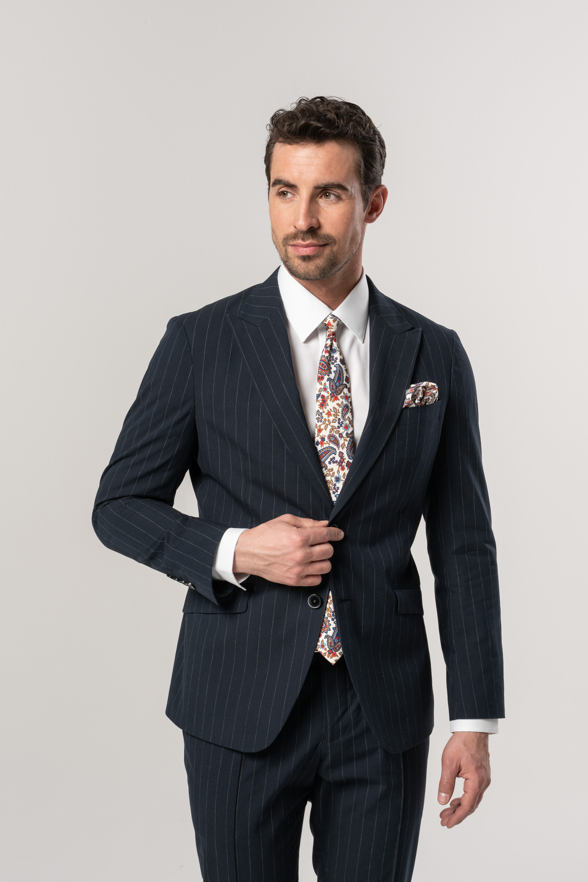 Larus Mix 22 1 3 Navy stripe
