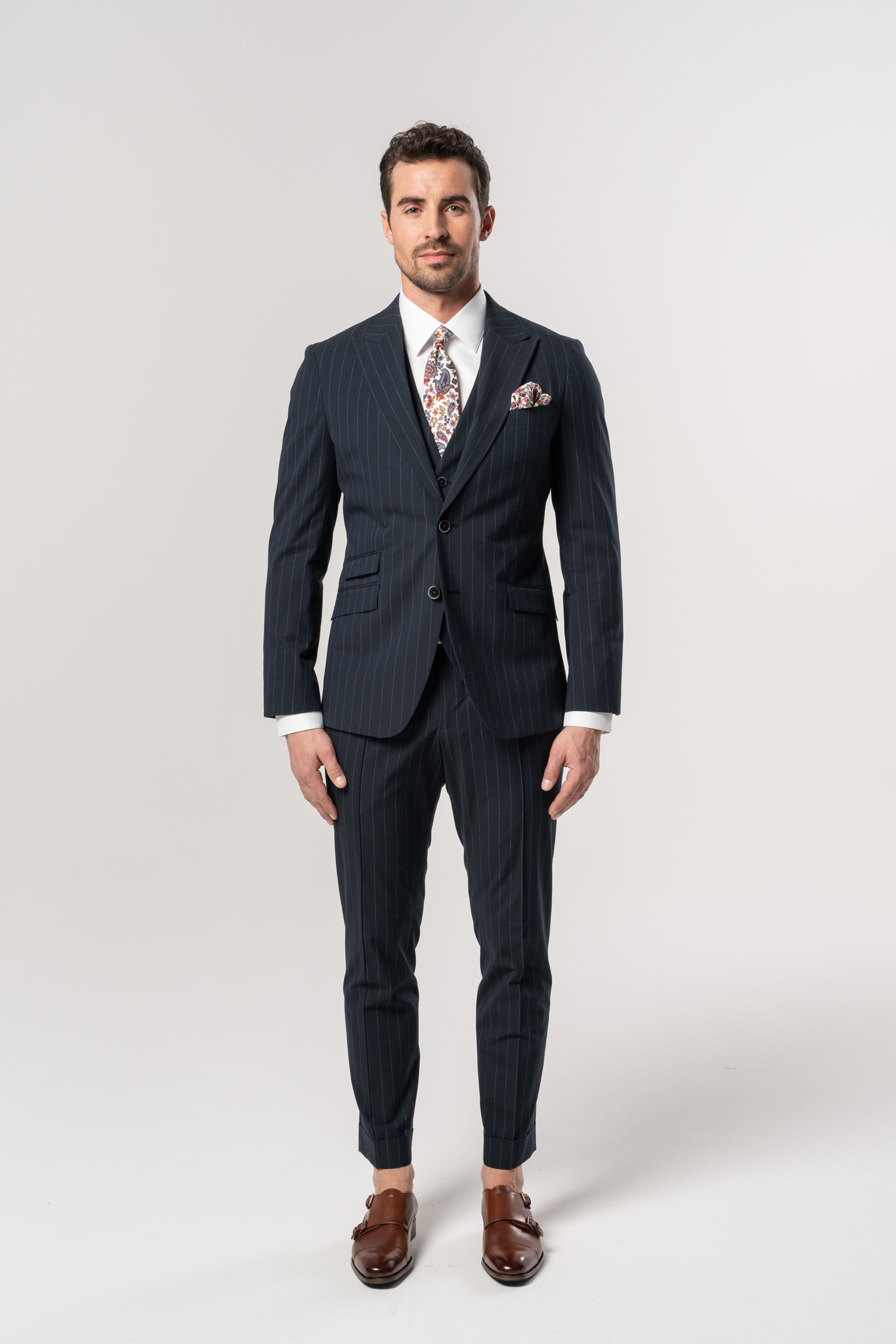 Larus Mix 22 1 3 Navy stripe
