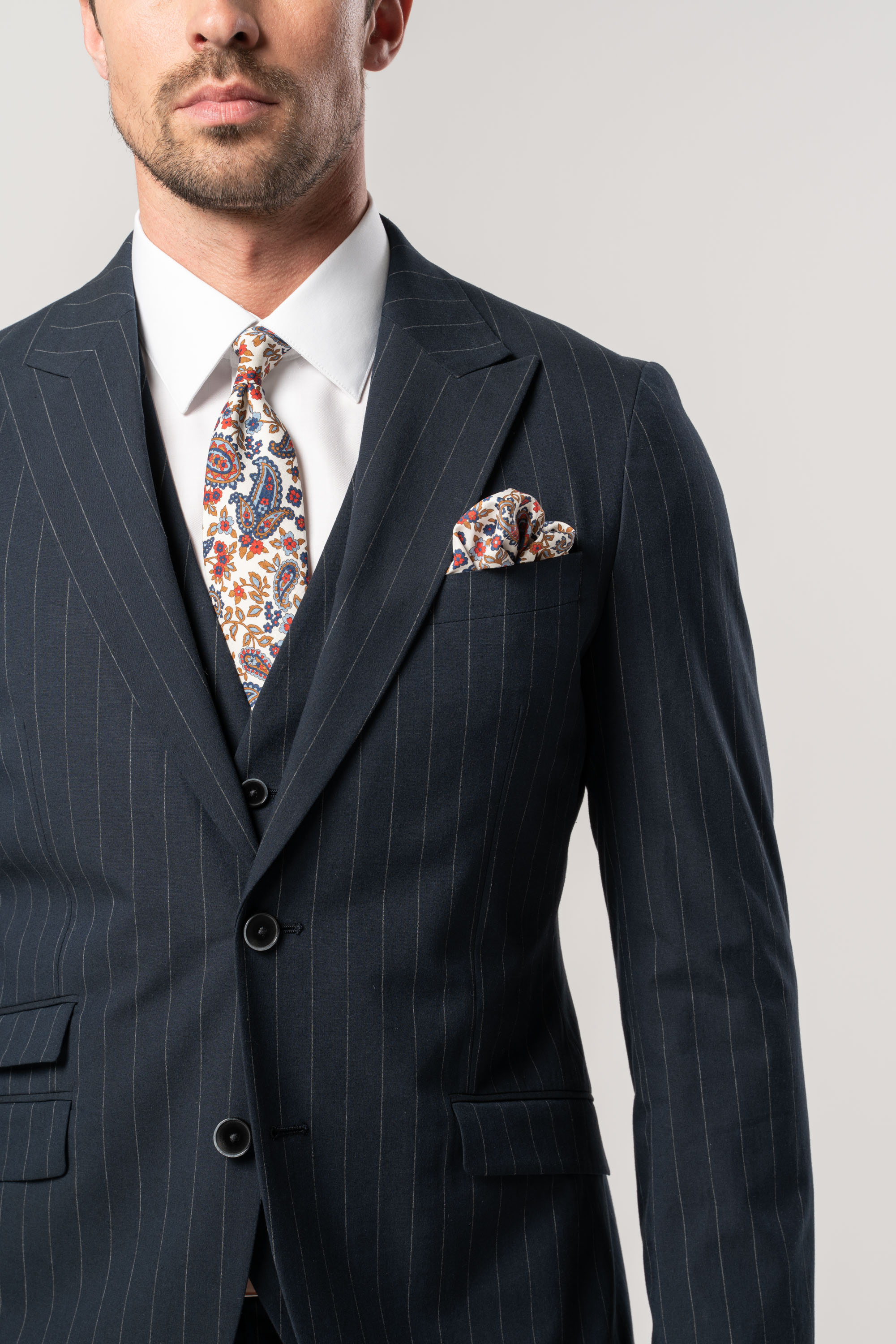 Larus Mix 22 1 3 Navy stripe