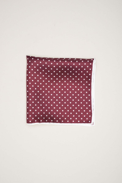 HANKY DOT (BORDEAUX/WEISS)