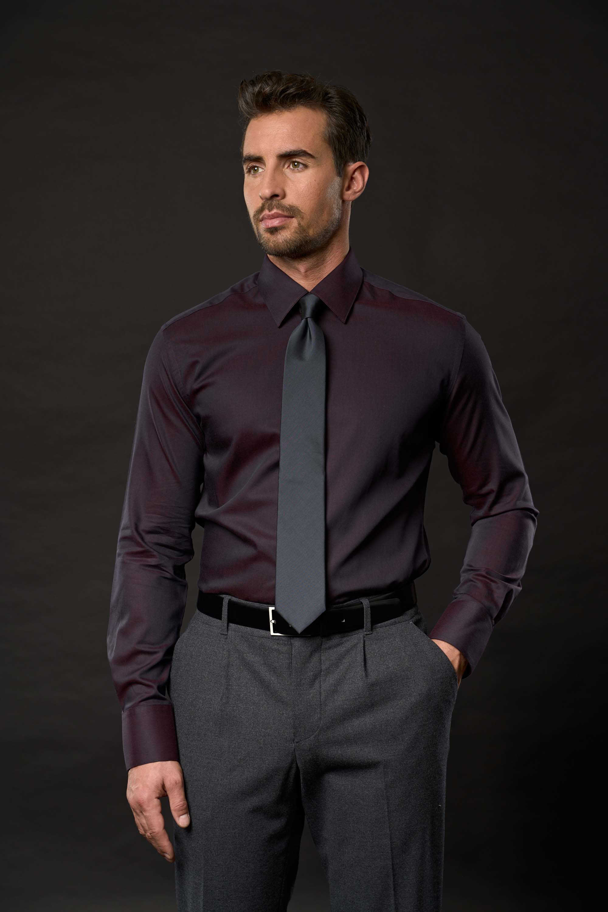 LEMY KENT TENCEL 120353 (Bordeaux)