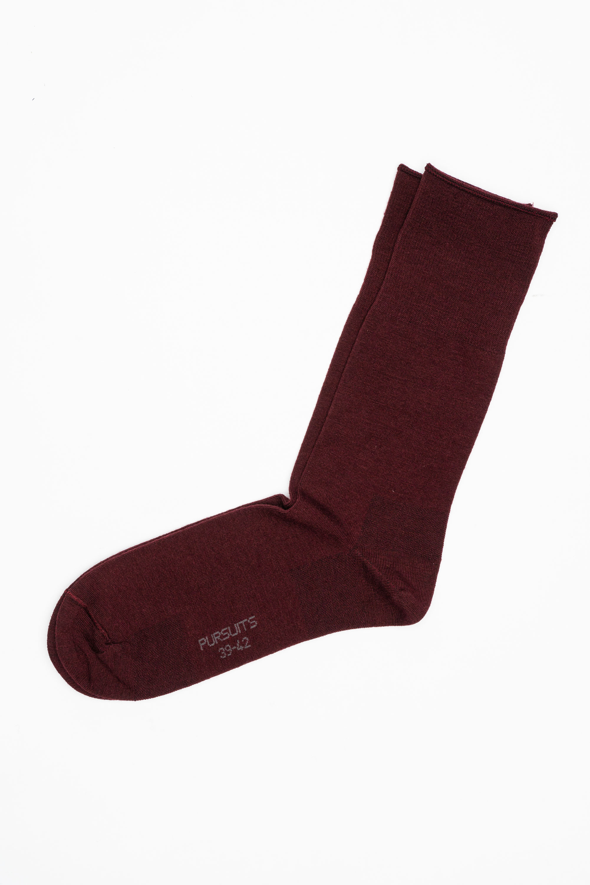 Socks Comfort Bordeaux